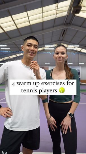 Facebook Warm Up Exercises, Straight Leg Raise, Tennis Life, Playing Tennis, Tennis Coach, Tennis Workout, Player 1, Workout Warm Up, Leg Raises