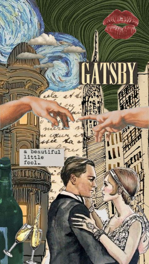 #thegreatgatsby #gatsby Journal Themes, 1920s Art Deco, The Great Gatsby, Great Gatsby, Gatsby, Musical, Collage