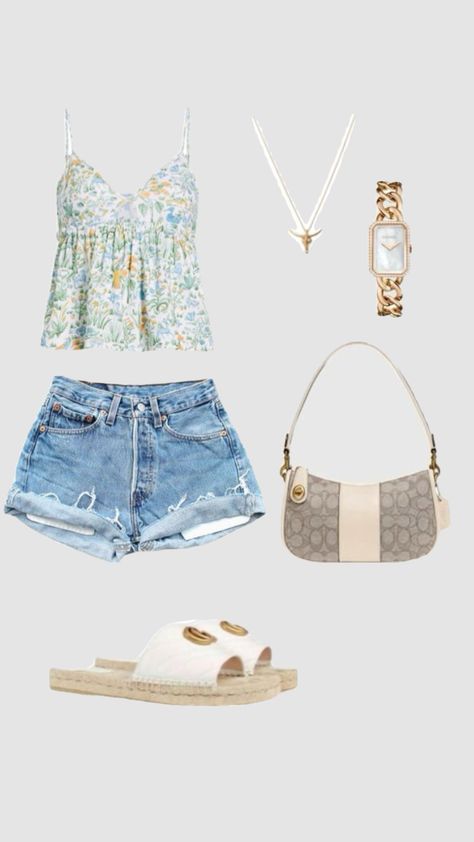 Spring Break Casual Outfits, Beachy Aesthetic Clothes, European Summer Outfits Casual, Lazy Outfit, Outfit Ideas For Summer, Beachy Outfits, 2024 Outfits, Preppy Summer Outfits, Europe Outfits