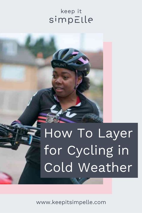 I think I really nailed what to wear for winter cycling when I took part in Red Bull Timelaps back in October 2019. Cycling in the cold and wet is like a baptism of fire for figuring out how to layer for cycling in cold weather! You can check out all the kit I packed for that weekend of adventure but for general day to day cycling – in cold weather – I put together this post, featuring a video I made for Instagram, to share how I layer along with some other tips I’ve picked up. Bike Riding Outfit Winter, Winter Cycling Outfit, Fall Biking Outfit, Cycling Outfits Women, Winter Cycling Gear, What To Wear For Winter, Bike Riding Outfit, Winter Biking, Cold Weather Running