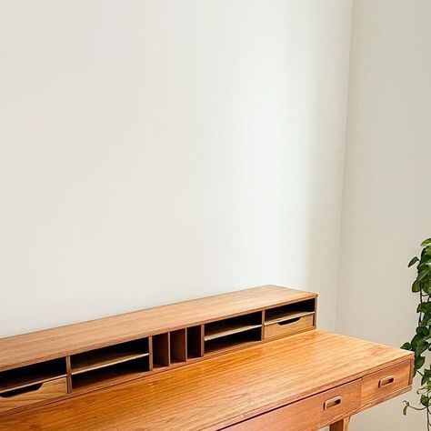 Atomic Furnishing & Design on Instagram: "New to the shop! Danish Teak Flip Top Desk - Attributed to Peter Lovig but we aren’t positive of the maker since it is not stamped, $1495 54”x36” 34.75”H (expanded) 29.5”H Desk height 26” deep (folded up)" Flip Up Desk, Flip Top Desk, Desk Height, Furnishings Design, The Maker, Folded Up, Atom, Teak, Desk