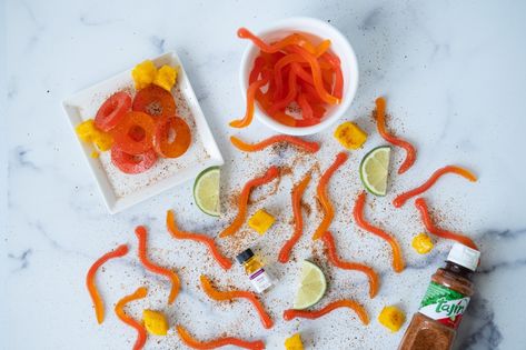 The Ultimate Guide to Making Your Own Gummies - LorAnn Oils Blog Mango Tajin, Gummy Worms Recipe, Lip Gloss Tutorial, Lip Gloss Recipe, Lorann Oils, Jolly Ranchers Candy, Vitamin C Gummies, Gloss Diy, Gummies Recipe