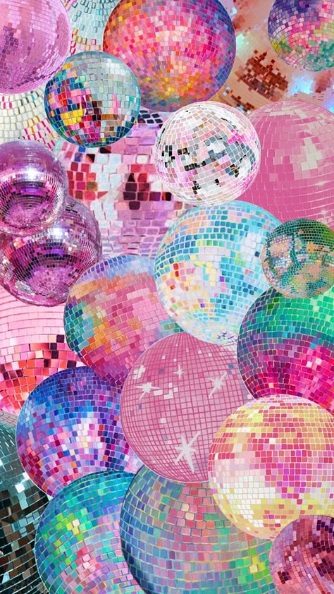 Disco Balls, Preppy Wallpaper, Phone Wallpaper Patterns, Cute Patterns Wallpaper, Iphone Background Wallpaper, Summer Wallpaper, Cute Backgrounds, Cute Wallpaper Backgrounds, Ipad Wallpaper