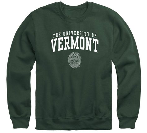 PRICES MAY VARY. COMFORTABLE AND SOFT – This Ivysport University of Vermont men’s and women’s long sleeve crewneck sweat shirt looks great and feels cozy. This University of Vermont logo printed crewneck sweatshirt is made from a comforatable 50% cotton and 50% polyester blend offering students and alumni the freshest Vermont Catamounts apparel, merchandise and swag perfect for tailgating on homecoming game day, parents’ weekend or for everyday wear. MADE IN THE USA – Our Heritage spirit wear an Spirit Logo, College Crewneck Sweatshirts, Eastern Michigan University, Homecoming Games, Parents Weekend, Eastern Michigan, Heritage Logo, Michigan University, University Logo