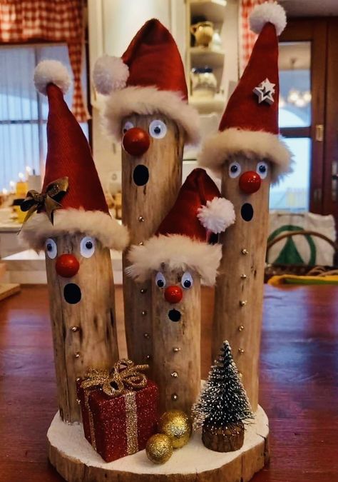 Christmas Diy Wood, Wooden Christmas Crafts, Homemade Christmas Decorations, Christmas Decorations Diy Outdoor, Diy Christmas Decorations Easy, Christmas Signs Wood, Christmas Wood Crafts, Holiday Crafts Christmas, Christmas Decorations Rustic