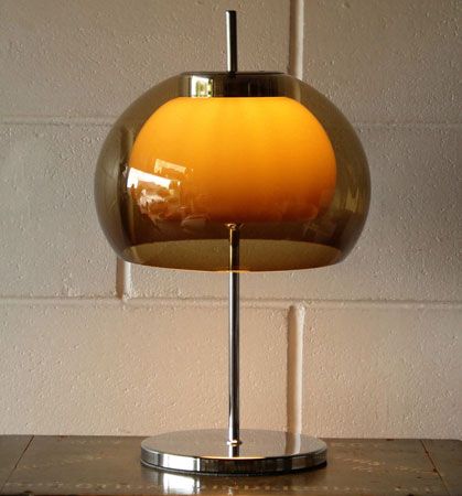 Vintage 1970s mushroom lamp on eBay. Harvey Guzzini, 70s Interior, Retro Interior Design, Deco Luminaire, Retro Interior, Retro Lighting, Mushroom Lamp, Vintage Interiors, Retro Home