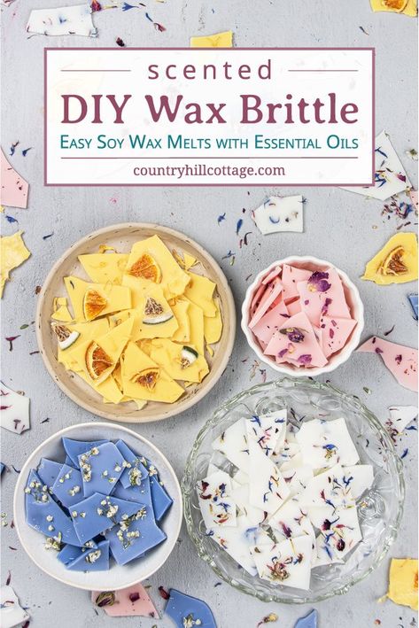 Wax Melts Recipes, Make Your House Smell Amazing, Wax Melts Packaging, Wax Brittle, Natural Wax Melts, Best Wax Melts, Diy Wax Melts, Brittle Recipes, Melt Recipe