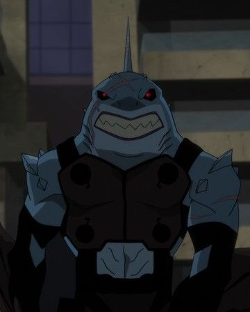 King Shark X John Constantine, Shark Board, Shark Things, Silver Banshee, Creatures Of The Deep, Cityscape Drawing, Dc Animated, King Shark, Justice League Dark