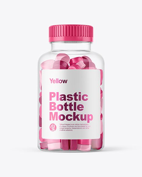 Vitamin Bottle, Candy Bottle, Fruit Gummies, Candy Fruit, Bottle Design Packaging, Cosmetic Packaging Design, Functional Food, Health Conscious, Psd Designs