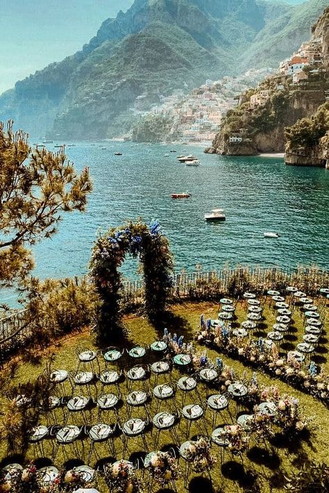 Wedding Place Italy, Italy Villa Wedding Venues, Italy Wedding Venues Amalfi Coast, Wedding In Amalfi Coast, Small Destination Wedding Italy, Villa Treville Wedding, Amalfi Coast Wedding Venues, Wedding Dresses For Italy, Italy Coast Wedding