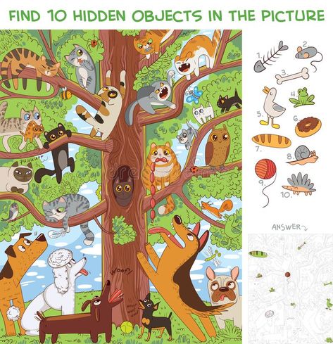 Hidden Picture Games, Highlights Hidden Pictures, Hidden Object Puzzles, Find The Hidden Objects, Hidden Picture Puzzles, Puzzle Photo, Funny Cartoon Characters, Hidden Pictures, Hidden Objects