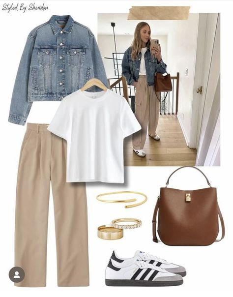 #streetStyle #fashionTrends #fashionBloggers #fashionLovers #fashiondesigner #Outfit #Outfitoftheday #ootd #fashionweek #Fashion #Dailylook #style #styleinspiration #womenfashion #pinterestfashion #pinterestaesthetic #discoverunder #pinterestinspired #styleinspo #Womenstyle #classy #fashion #style #love #elegant #beautiful #beauty #ootd #fashionblogger #instagood #fashionista #model #stylish #luxury #photography #trendy #fashionstyle #lifestyle #instafashion #photooftheday #chic #falloutfit Adidas Samba Outfit, Samba Outfit, Luxury Photography, Classic Style Outfits, Fall Outfit Ideas, Casual Day Outfits, Classy Fashion, Trendy Fall Outfits, Cooler Look