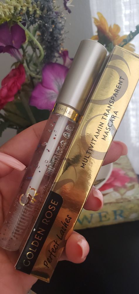 Multivitamin transparent mascara! It's amazing and I love it 💫 Transparent Mascara, Clear Mascara Aesthetic, Mascara Astethic, Maybelline Great Lash Clear Mascara, L’oreal Mascara Telescopic, L’oréal Telescopic Waterproof Mascara, Eyelashes Mascara, Golden Rose, Multivitamin