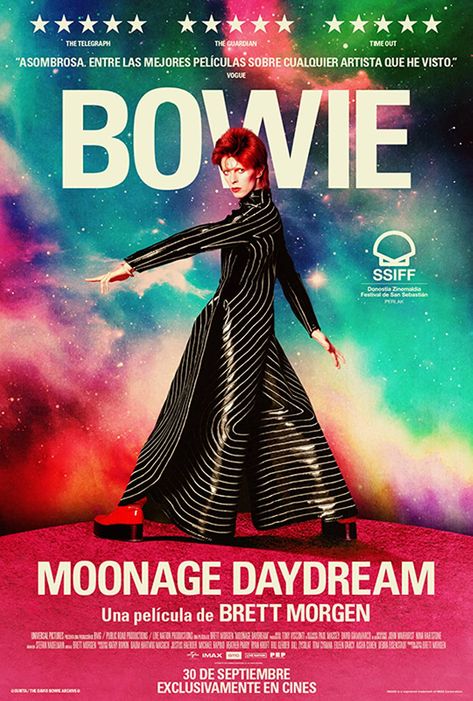 David Bowie Moonage Daydream, Montage Of Heck, Ruth Wilson, Harry Shum Jr, Moonage Daydream, Music Documentaries, Michelle Yeoh, Tilda Swinton, Movie Tickets