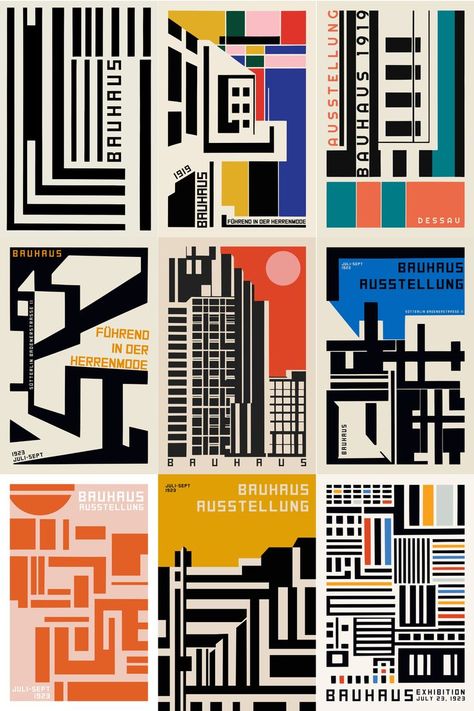 Each geometric form and vibrant hue pays homage to the iconic Bauhaus movement. Unleash the spirit of Bauhaus in your decor and let your space become a canvas of avant-garde expression. #BauhausArt #WildFeverStudio #ModernistMasterpiece #Bauhaus #BauhausPoster #RetroWallArt #GeometricArt Bauhaus Typography Posters, Abstract Poster Design Graphics, Bauhaus Illustration, Bauhaus Design Poster, Bauhaus Graphic Design, Bauhaus Poster Design, Bauhaus Posters, Bauhaus Pattern, Bauhaus Architecture