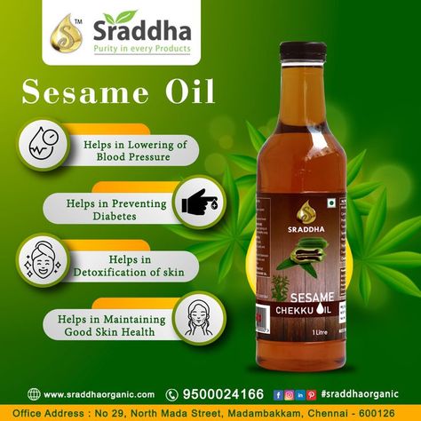 sesame oil with benefits Benefit Poster Design, Product Benefits Ads, Benefits Poster Design, Cooking Oil Creative Ads, Sesame Oil Benefits, Health Banner, Travel Brochure Design, Medical Website Design, Digital Advertising Design