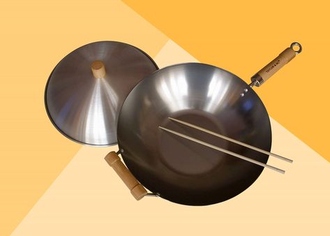 Asian Cooking Tools, Best Wok To Buy, Best Wok, Ginger Beef, Carbon Steel Wok, Wok Cooking, Cast Iron Wok, Homemade Popcorn, Beef Strips