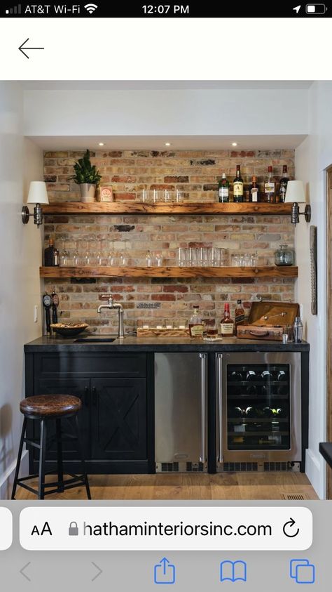 #basementmancaveideas #basement #homedecor #basementceiling Bar Nook, Home Bar Ideas, Bourbon Room, Minecraft Basement, Whiskey Room, Dream Basement, Home Bar Areas, Home Bar Rooms, Basement Bar Designs