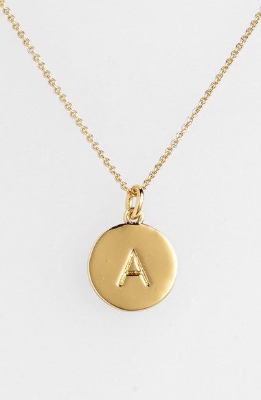 . The Letter A, Initial Pendant Necklace, Letter A, Initial Pendant, Anniversary Sale, One In A Million, Bling Bling, Initial Necklace, Kate Spade New York