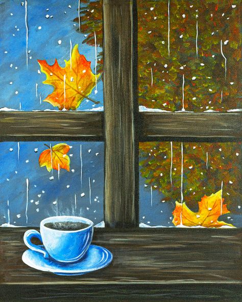 Cozy Autumn Birthday Paint Party, Adult Paint Party, Social Artworking, Fall Canvas Painting, Painting Birthday, Autumn Design, Family Painting, Book Art Diy, Cozy Autumn