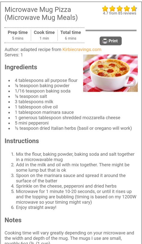 Microwave mug Pizza  Gemma Stafford- biggerbolderbaking.com Microwave Mug Pizza, Mug Pizza Recipe, Pizza In A Mug Recipes, Pizza Mug Recipe, Microwave Mug Recipes Dinner, Mug Food Microwave, Mug Recipes Dinner, Mug Meals Microwave, Mug Pizza Microwave