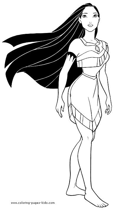 Pocahontas Coloring Pages, Pocahontas Drawing, Sleeping Beauty Coloring Pages, Disney Princess Pocahontas, Pocahontas Disney, Princess Pocahontas, Disney Princess Colors, Disney Princess Coloring Pages, Images Disney