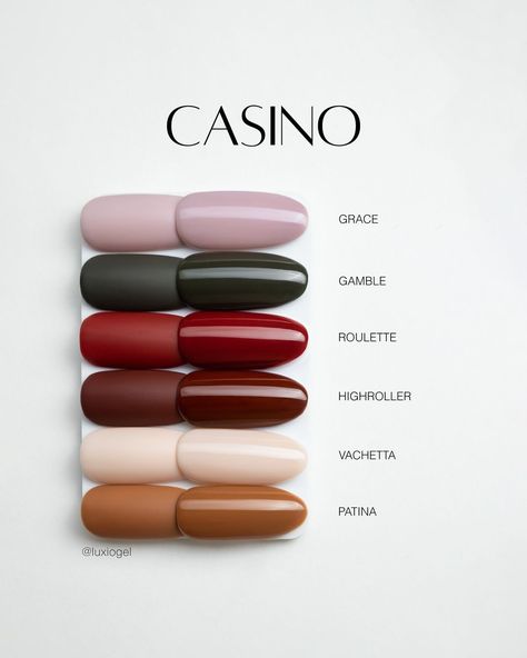 The new Akzentz Luxio collection 'Casino' in matte or gloss to give you that feeling of "A Night in Monte Carlo". 

Photo by @luxiogel

#akzentzluxio #luxiocasino #luxiogel #gelnails #mattenails #glossnails #luvnailz Luxio Nails, That Feeling, Minimalist Nails, Matte Nails, Some Ideas, Monte Carlo, Nail Salon, Night In, Nail Design