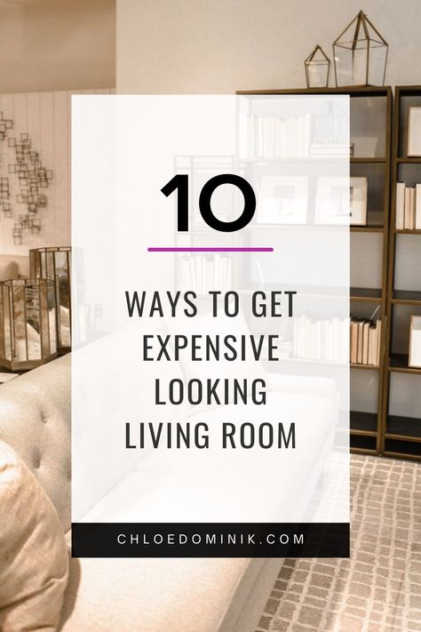 How to get a modern and expensive looking living room without blowing the budget? With simple some design tricks! Luxury Living Room On A Budget, How To Make Living Room Look Expensive, Living Room Designs Budget, Basic Living Room Decor, Basic Living Room Ideas, Expensive Looking Living Room, Living Room Hacks, Interior Design Basics, Budget Interior