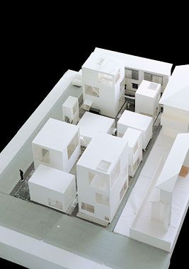 moriyama-house_SANAA 1_Ryue-Nishizawa_kazuyo-sejima_13 Sanaa Architecture, Moriyama House, Kazuyo Sejima, House Tokyo, Ryue Nishizawa, Urban Housing, Architecture Models, Archi Design, Architectural Model