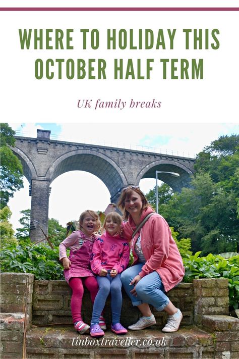 Where to go on holiday in October half term 2020 - Tin Box Traveller Holidays In October, October Half Term, October Holidays, Whitby Abbey, Forest And Wildlife, Uk Holidays, Family Friendly Activities, Fall Travel, Going On Holiday