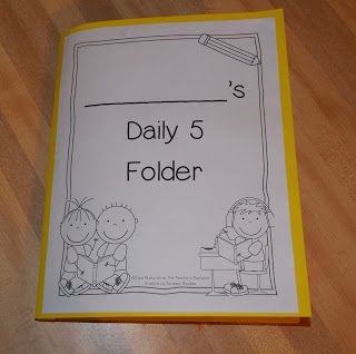 The Teacher's Backpack: Daily 5 Folders Organisation, Daily Five Third Grade, Daily Five Kindergarten, Daily 5 Kindergarten, Daily 5 Centers, Daily 5 Activities, Daily 5 Reading, Daily Five, Writing Portfolio