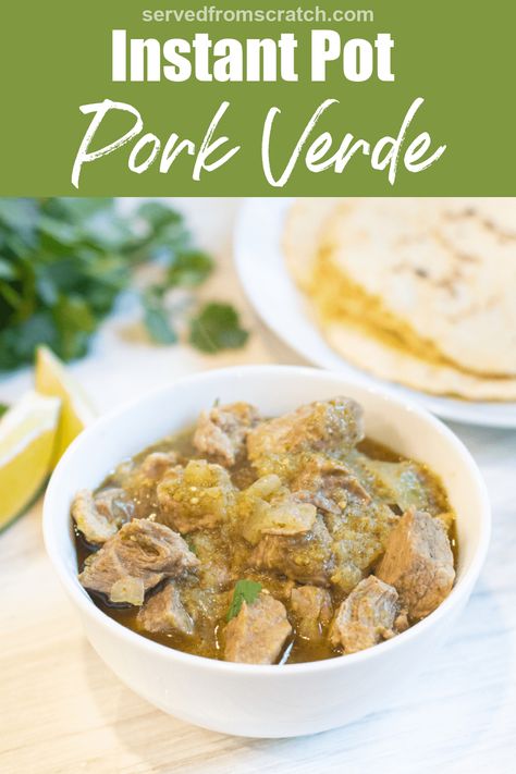 Pork Verde, Pork Sirloin Roast, Chili Verde Pork, Mexican Stew, Crock Pot Pork, Pork Loin Roast Recipes, Verde Recipe, Boneless Pork Loin, Recipes Authentic