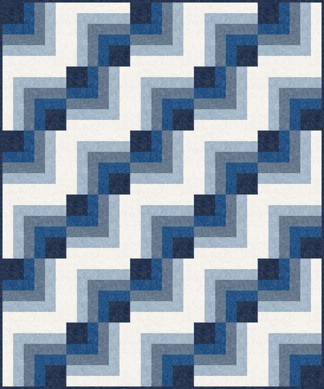 Mirage Tonals Flannel Envision Throw Flannel Fabric Quilt Kit Printable Quilt Patterns Free, Transparency Quilts, Cozy Quilt Designs, Blue Quilt Patterns, Log Cabin Quilt Blocks, Connecting Threads, Cross Quilt, Jelly Roll Quilt Patterns, Sewing Equipment