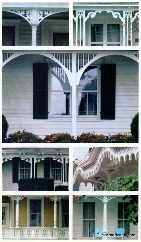 Wood Trim Ideas, Porch Trim, Farmhouse Trim, Porch Brackets, Porch Kits, Victorian Porch, Exterior Facade, Trim Ideas, Diy Front Porch