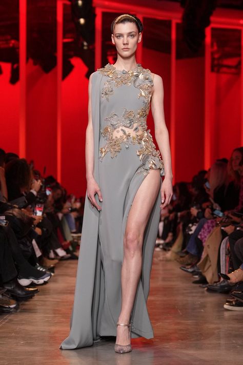 Elie Saab Spring 2024 Couture Collection Elie Saab Vintage, Miss Sohee, 2024 Couture, Expensive Stuff, Valentin Yudashkin, Hussein Chalayan, Elie Saab Spring, Elie Saab Couture, December Wedding