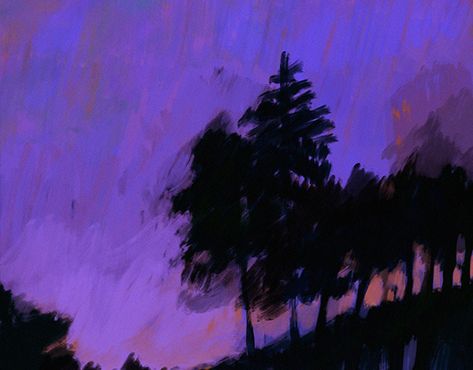 I'm an illustrator and 2D animator, most inspired by the people I see around me everyday. Purple Aesthetic Painting, Holly Warburton, Purple Skies, Purple Painting, Healing Gemstones, Soyut Sanat Tabloları, Purple Art, Purple Sky, Wow Art