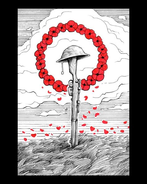 Rememberance Day Drawing Ideas, Remembrance Day Chalkboard Art, Poppies Drawing, Remembrance Day Posters Ideas, Poppy Field Drawing, Remembrance Day Drawings, Remembrance Day Window Art, Poppy Art Remembrance Day, Poppy Poster Ideas