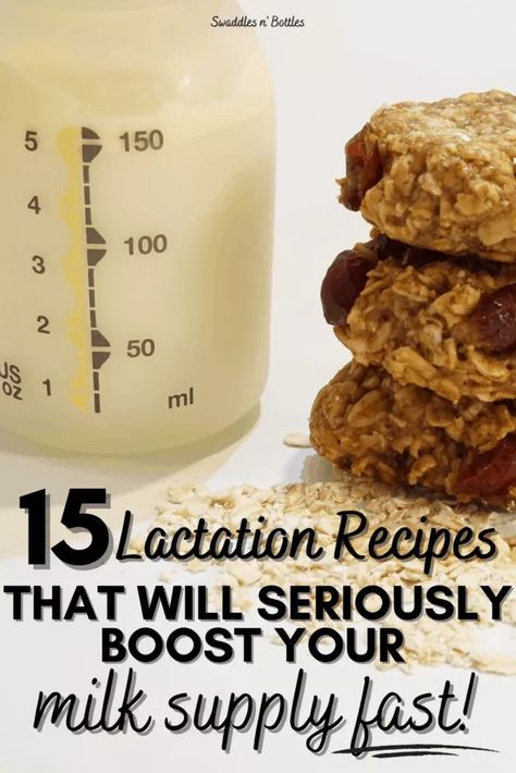 15 lactation recipes to increase your milk supply. Easy lactation cookies, brownies, shakes, smoothies and energy bites! recipes to make more milk for pumping of breastfeeding Milk Supply Cookies, Booby Bites Recipe, Nursing Recipes Milk Supply, Laction Cookies Recipe, Breastfeeding Cookies Recipe, Lactating Cookies Recipes, Nursing Cookies Lactation, Best Foods To Eat While Pumping, Lactation Oatmeal Bites