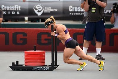 CrossFit Games - love the sled push! It's rugby for crossfitters :-) Sled Workout, Crossfit Chicks, Crossfit Kids, Farmers Walk, Crossfit Women, Olympic Weightlifting, Killer Workouts, Fit Girl Motivation, Exercise Motivation