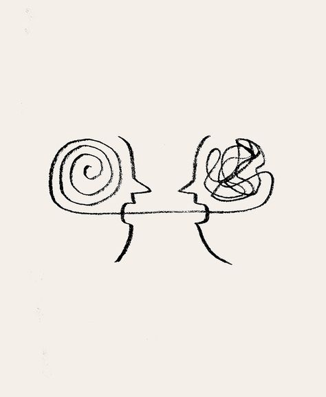 Psychology Tattoo, Matt Blease, Psychology Wallpaper, Life Worth Living, Line Art Drawings, Art Therapy, Art Journals, Simple Lines, The Sound