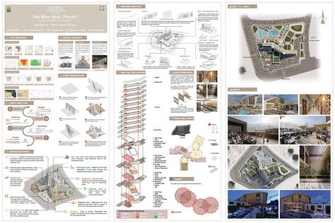 5 star hotel project on Behance 5 Star Hotel Floor Plan, Hotel Project Architecture, Wave Hotel, Masterplan Architecture, Hotel Floor Plan, Architecture Presentation Board, Hotel Concept, Hotel Plan, 5 Star Hotel