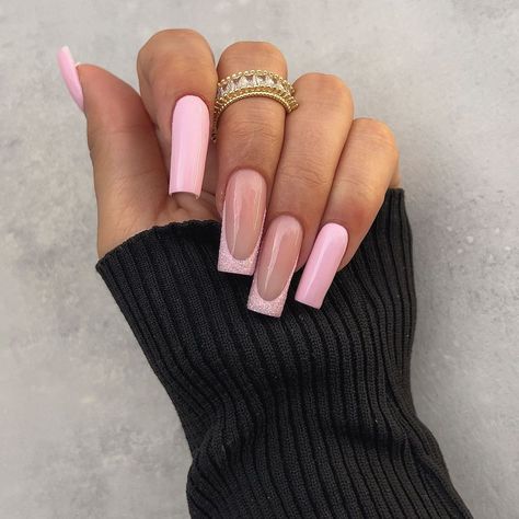 40 Best Pink Spring Nails 2023 to inspire you Pink Spring Nails 2023, Baby Pink Nails Acrylic, Pink Spring Nails, Spring Nails 2023, Baby Pink Nails, Tapered Square Nails, Spring Acrylic Nails, Nails Trends, Subtle Nails