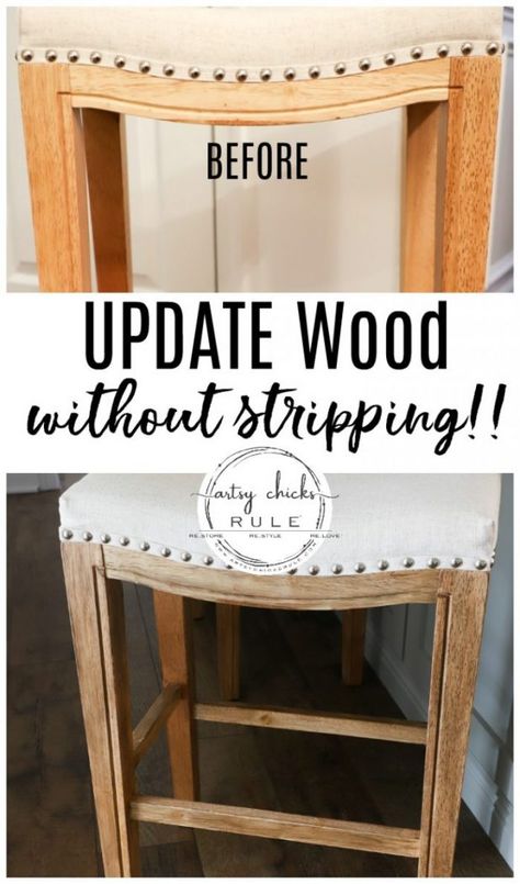 Repurposed Furniture, How To Restain Wood, Restaining Wood Furniture, Dusting Spray, Thrifty Decor, Oak Furniture, Furniture Restoration, Flipping Furniture, Redo Furniture