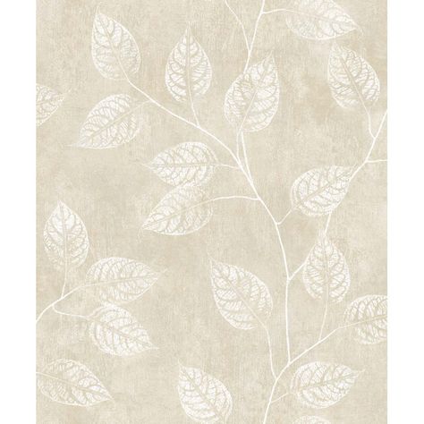 Red Barrel Studio® Floral Roll | Wayfair Silhouette Wallpaper, White Heron, Drops Patterns, Artist Sketchbook, Wallpaper Pattern, Accent Wallpaper, Burke Decor, Drops Design, Wallpaper Roll