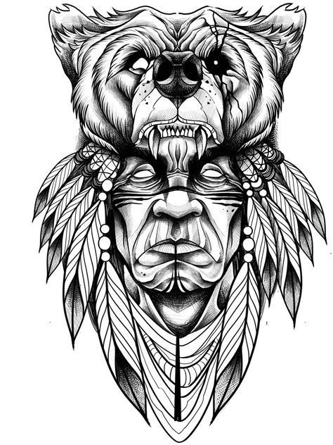 American Indian Tattoos For Men, Indian Tattoo Men, Native American Tattoo Drawings, Half Sleeve Tattoo Stencils For Men, Native American Warrior Tattoos, Native Indian Tattoos, Native American Tattoo Designs, Indian Tattoo Design, Tato Suku