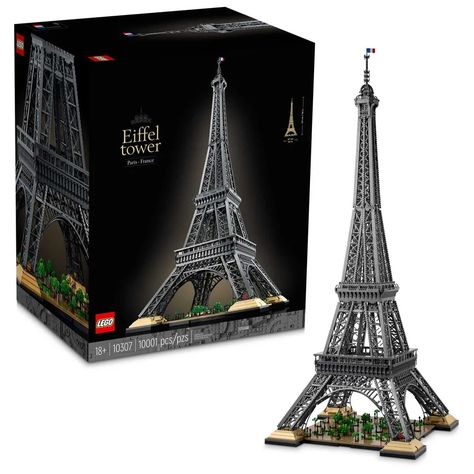 Lego Effiel Tower, Lego Eiffel Tower, Best Lego Sets, Lego Kits, Lego Jurassic World, Lego Toy, Lego Creative, Lego Room, Lego News