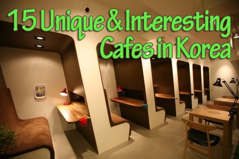 15 Unique and Interesting Theme Cafes in Korea! :https://seoulistic.com/things-to-do-in-korea/15-unique-and-interesting-theme-cafes-in-korea-2/3/ Korean Cafe, Study Cafe, Unique Cafe, Seoul Travel, Themed Cafes, South Korea Travel, Book Cafe, Korea Travel, Travel South