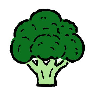 Broccoli Illustration, Broccoli Drawing, Social Media Marketing Tools, Hand Drawn Illustration, Drawn Illustration, Marketing Tools, Style Ideas, Media Marketing, Broccoli