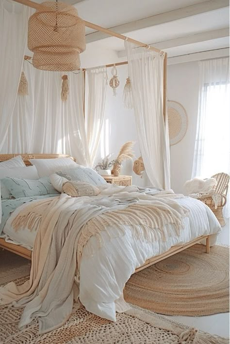 Pink Boho Bedroom Ideas, Pink Boho Bedroom, Boho 2024, Boho Style Room, Bohemian Bedroom Design, Boho Bedroom Design, Bedroom Styling, Earthy Bedroom, Boho Style Bedroom