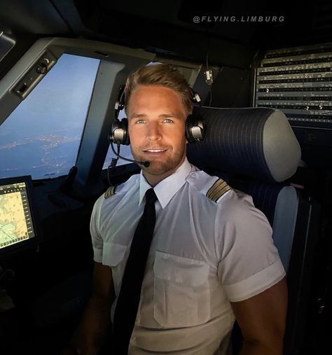 Pilot Aesthetic Male, Crew Haircut, Hot Pilot, Pilot Patrick, Dream Scenario, Career Aesthetic, Men Bodies, Fly Guy, Flight Attendant Life